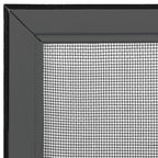 Mosquitera extensible de ventanas gris antracita (100-193)x75cm