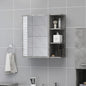 Plywood Bathroom Mirror Cabinet 62.5x20.5x64 cm