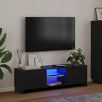 Mueble para TV con luces LED blanco 140x40x36 cm
