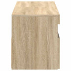 Muebles para TV con luces LED 2 uds roble Sonoma 60x35x40 cm