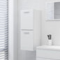 White plywood bathroom cabinet 30x30x80 cm