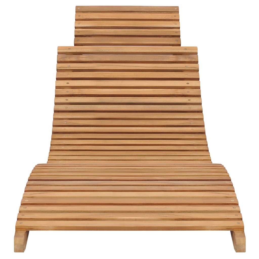 Mesa y sillas plegables para balcón 3 pzas madera maciza teca
