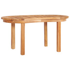 Juego de muebles de jardín 3 piezas madera maciza de teca