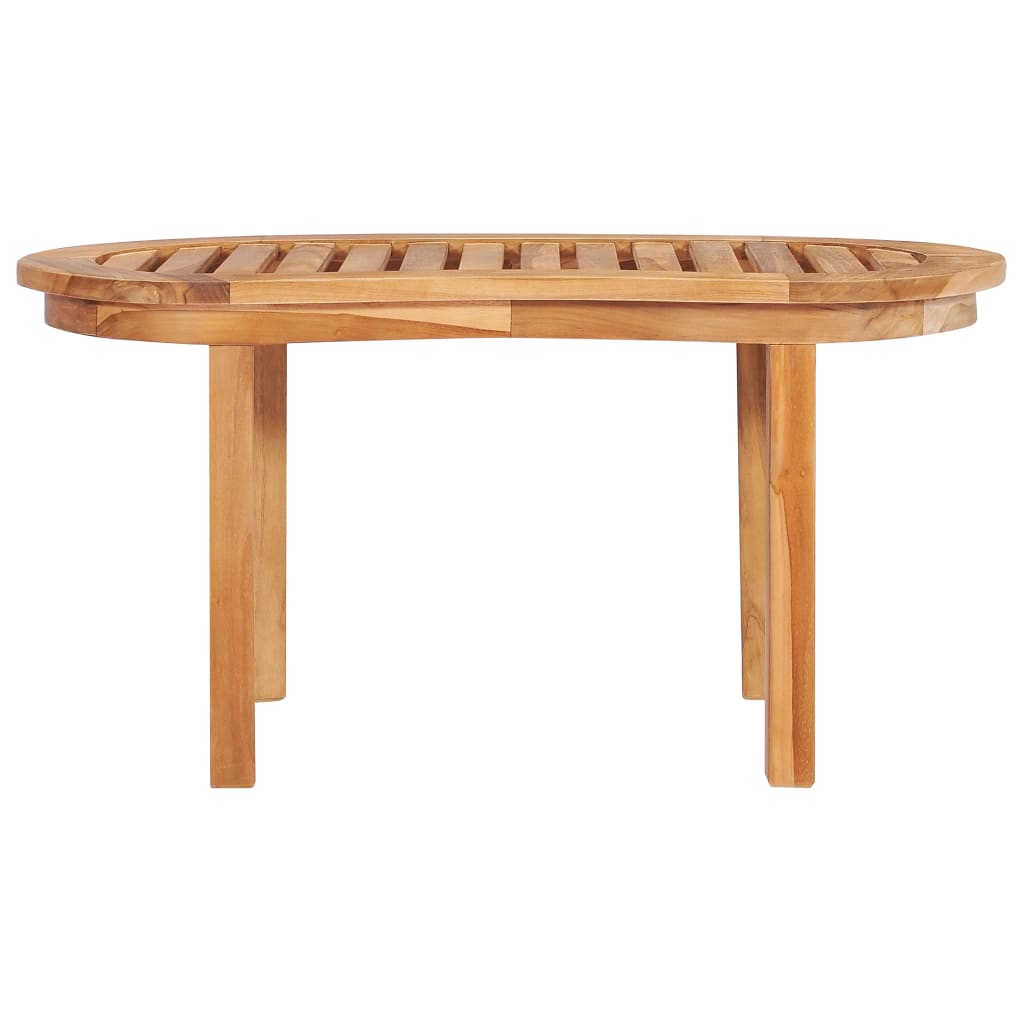 Juego de muebles de jardín 3 piezas madera maciza de teca