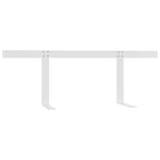 Respaldo para sofá de palets 110 cm hierro blanco