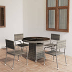Set comedor de jardín 9 pzas y cojines madera maciza de acacia
