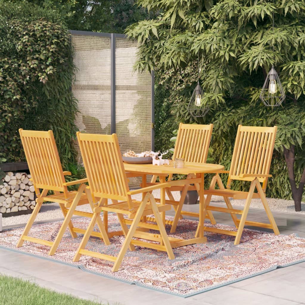 Mesa de jantar de jardim 7 peças com almofadas madeira maciça de teca