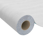 Láminas autoadhesivas muebles 2 uds PVC madera blanca 500x90 cm