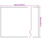 Láminas autoadhesivas muebles 2 uds PVC roble claro 500x90 cm