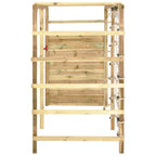 Estructura escalada madera de pino impregnada 240x100x170 cm
