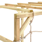 Estructura escalada madera de pino impregnada 240x100x170 cm