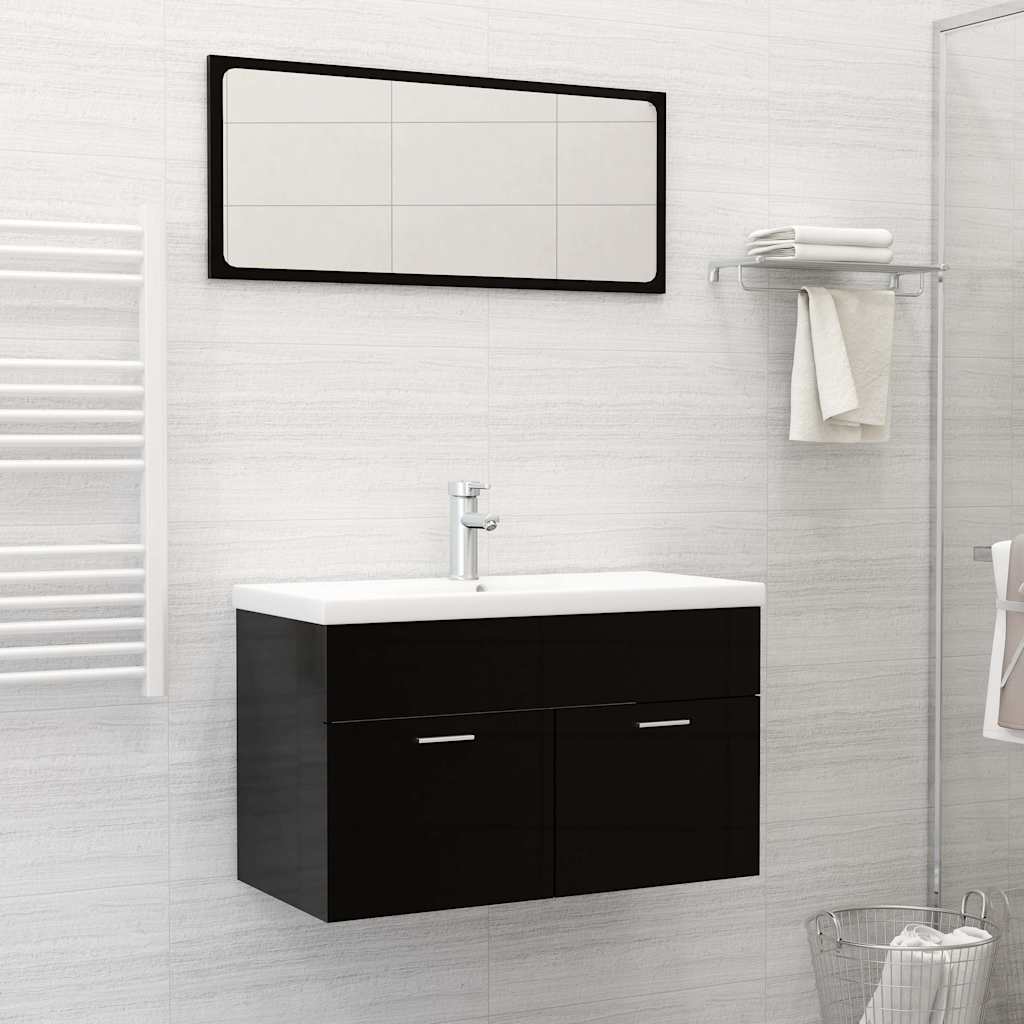 Lavabo empotrado con grifo cerámica blanco 101x39x18 cm