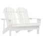 Mecedora de jardín ratán PVC negro 59x79,5x104 cm