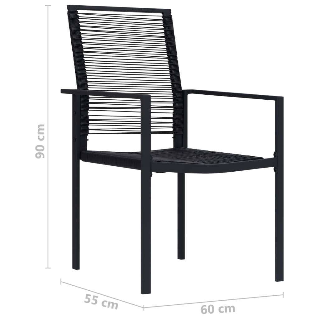 Juego de comedor de jardín 3 piezas
