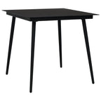 Juego de comedor de jardín 3 piezas