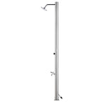 Ducha de jardín acero inoxidable 215 cm
