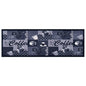 Alfombra de cocina lavable Coffee azul 45x150 cm
