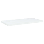 Estantes de estantería 4 uds contrachapada blanco 40x20x1,5 cm