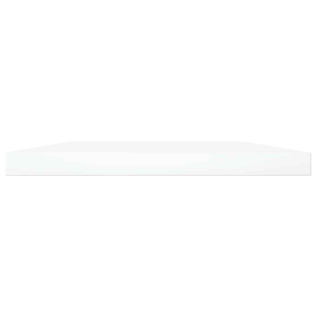 Estantes de estantería 4 uds contrachapada blanco 40x20x1,5 cm