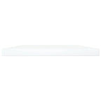 Estantes de estantería 4 uds contrachapada blanco 40x20x1,5 cm