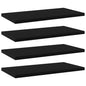 Shelf boards 4 pcs plywood white 60x40x1.5 cm