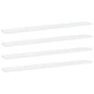 Shelf boards 4 pcs plywood white 60x40x1.5 cm