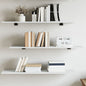 Shelf boards 4 pcs plywood white 60x40x1.5 cm