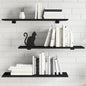 Shelf boards 4 pcs plywood white 60x40x1.5 cm
