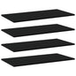 Shelf boards 4 pcs plywood white 60x40x1.5 cm