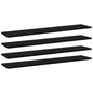 Shelf boards 4 pcs plywood white 60x40x1.5 cm