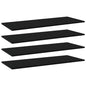Shelf boards 4 pcs plywood white 60x40x1.5 cm