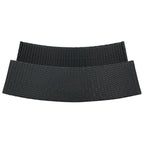 Conjunto de bar de jardín 3 piezas negro