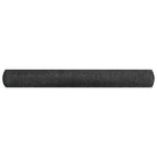 Black HDPE privacy screen 1.2x10 m 150 g/m²
