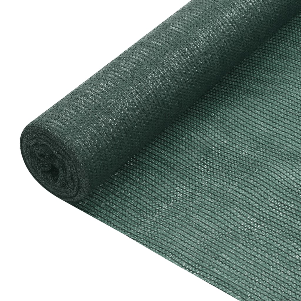 Red de privacidad HDPE negro 1,2x10 m 150 g/m²