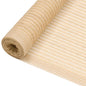 Red de privacidad HDPE beige 1,2x10 m 150 g/m²
