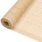 Red de privacidad HDPE arena 1,2x10 m 195 g/m²