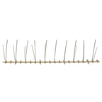 Set de 2 hileras de pinchos contra pájaros y palomas 20 uds 10m