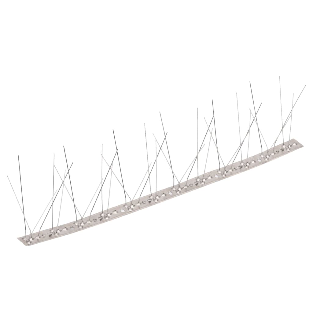 Set de 10 hileras pinchos contra pájaros y palomas 10 filas 5 m