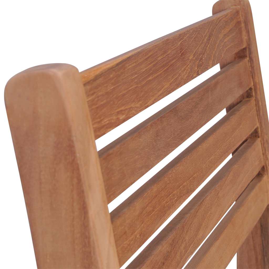 Sillas de jardín 2 uds cojines madera de teca gris antracita