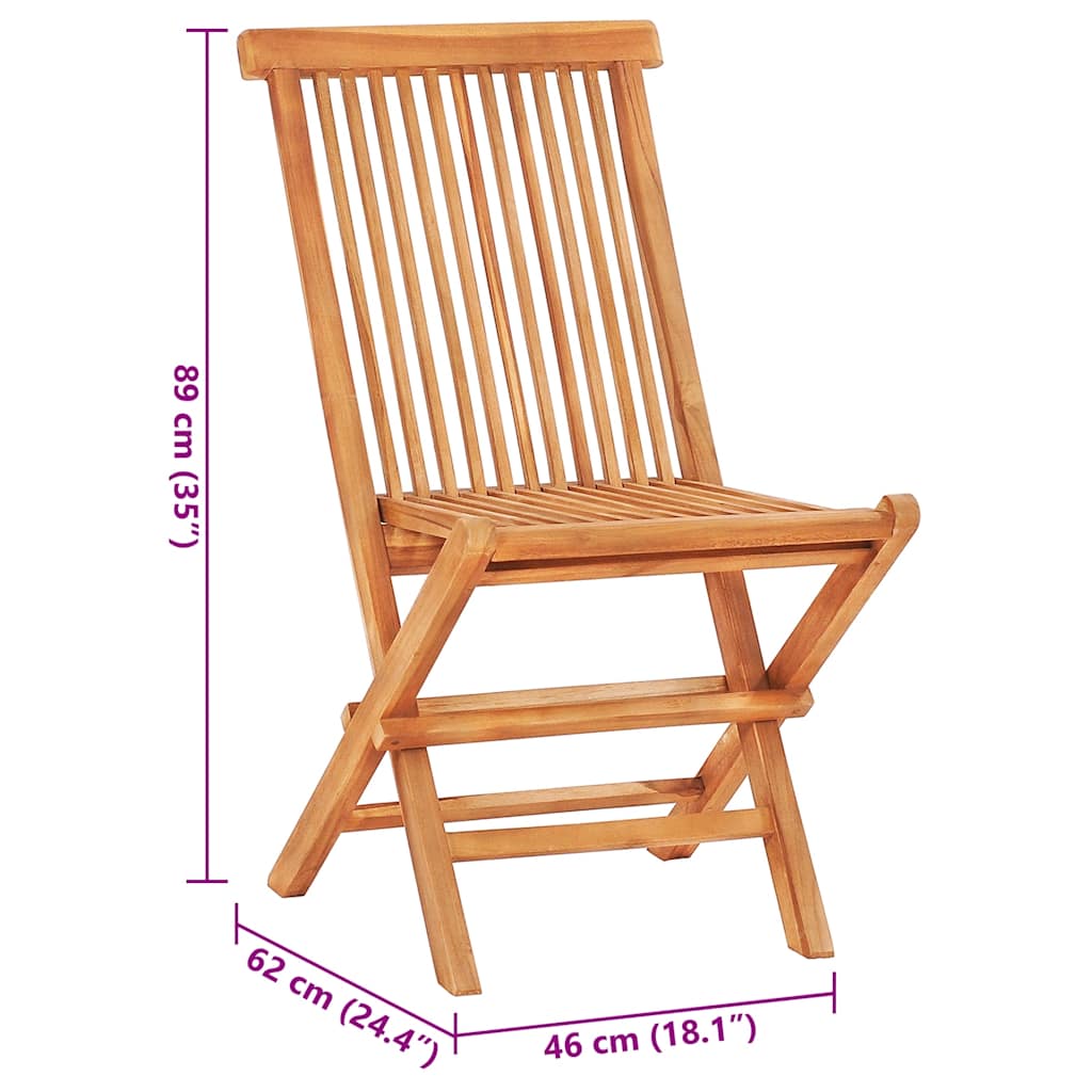 Set de bistró 3 piezas con cojines beige madera maciza teca