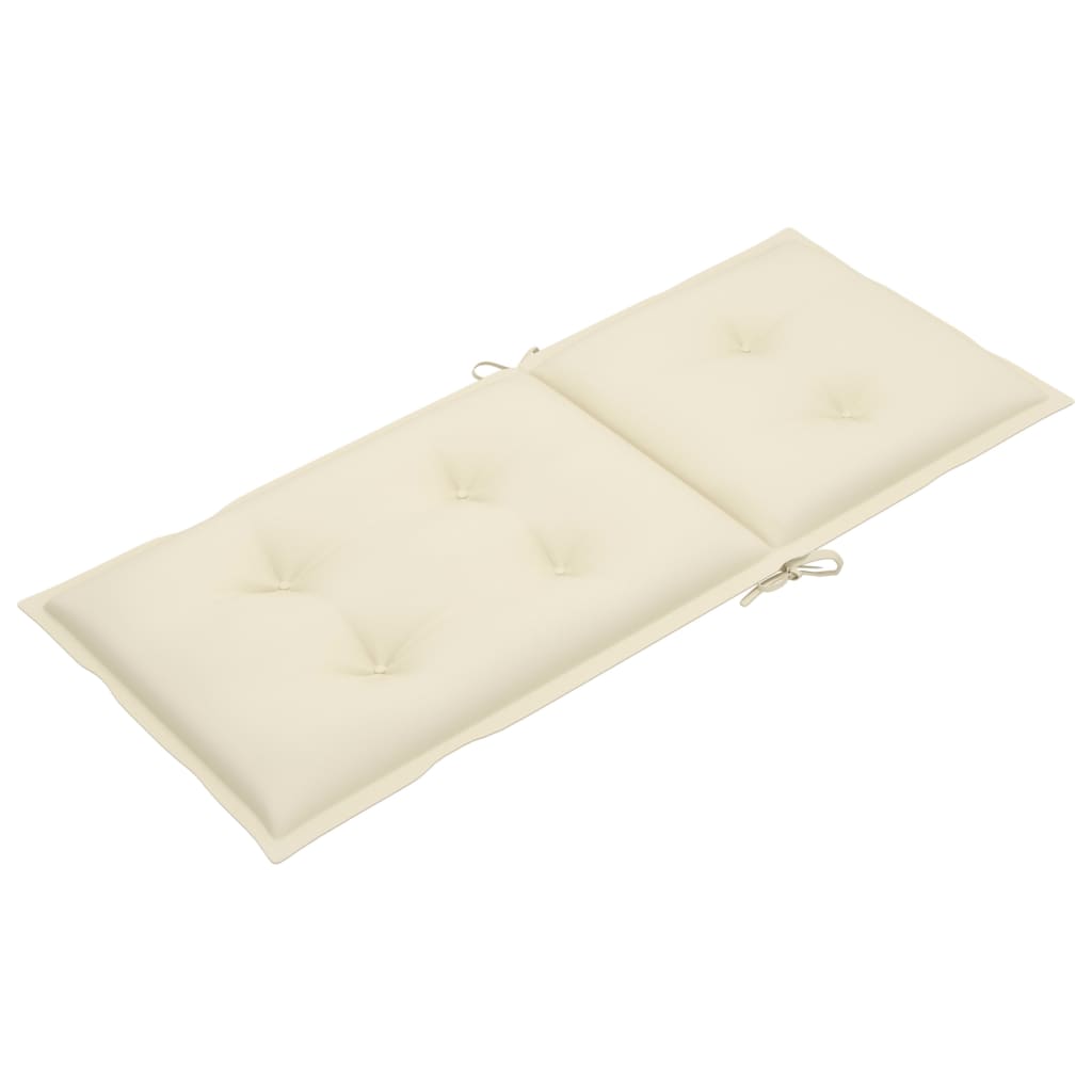 Silla mecedora con cojín bambú