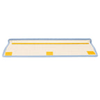 Alfombrillas para escaleras 15 unidades 65x21x4 cm Azul Mar Borde Rectangular