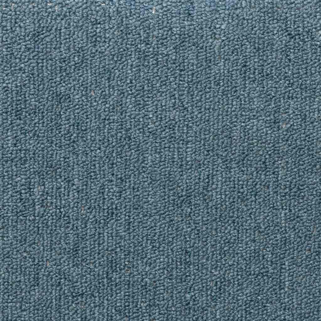 Alfombrillas para escaleras 15 unidades 65x21x4 cm Azul Mar Borde Rectangular