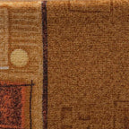 Alfombrilla autoadhesiva de escalera 15 uds beige 65x21x4 cm