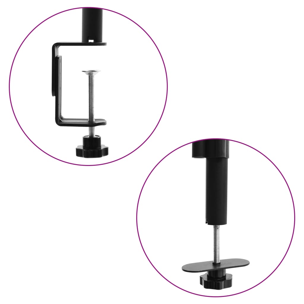 Soporte triple de monitor para escritorio 13"-23"