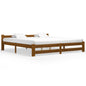 Estructura cama con somier sin colchón metal blanco 100x200 cm