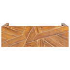 Mueble para TV madera macizo teca 110x60x38 cm