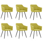 323094 Dining Chairs 2 pcs Dark Grey Fabric