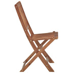 Sillas de jardín plegables 6 uds madera maciza de acacia