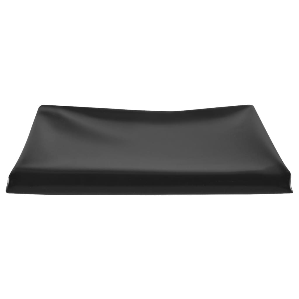 Revestimiento de estanque negro 1x6 m PVC 0.5 mm